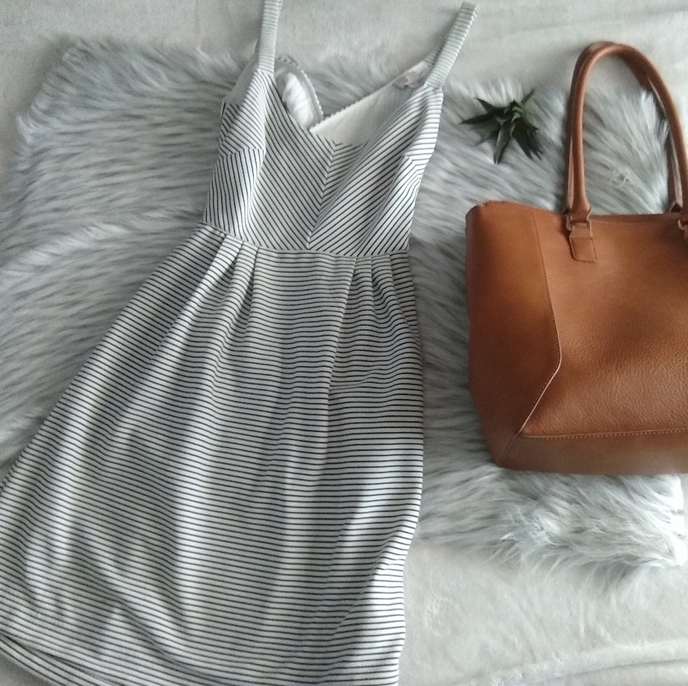 Anthropologie Striped Mona Dress
